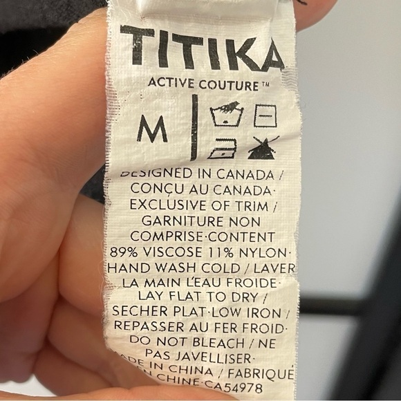 [m] Titika Black Mesh Print Design Activewear Tank Top Breathable & Soft - Picture 8 of 8